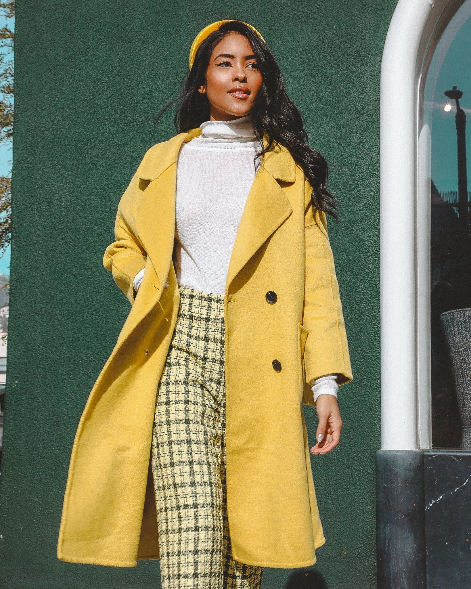 Gabardina Serena de doble botonadura