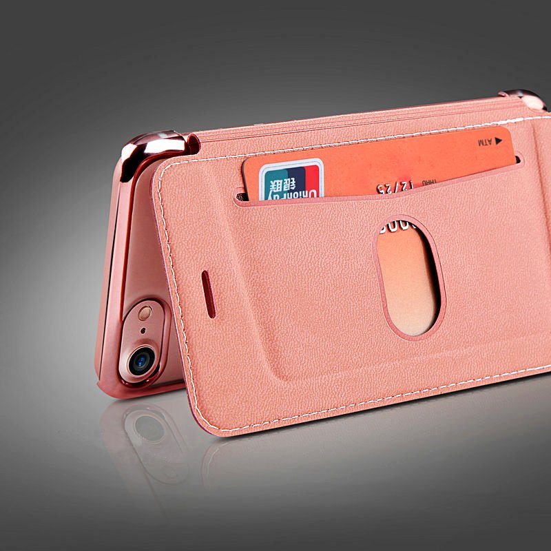 Funda tipo cartera con anillo inteligente para iPhone