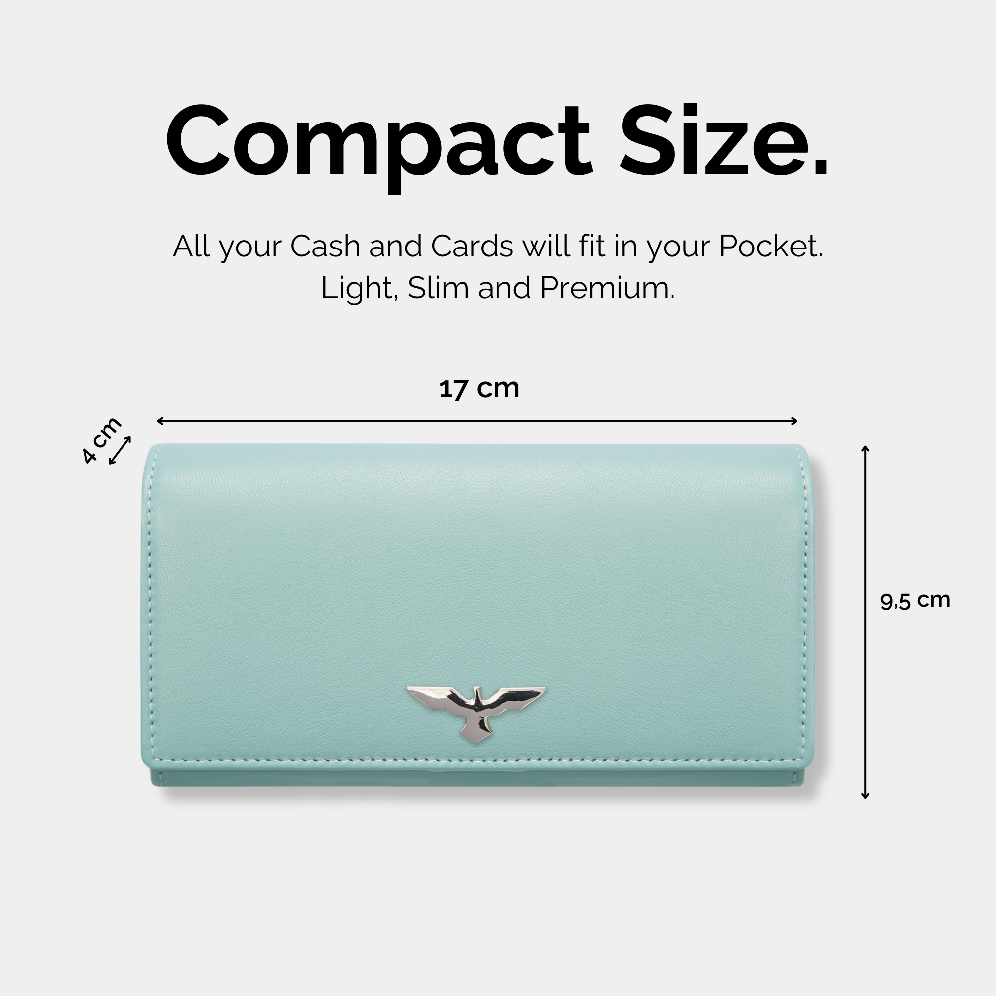 Cartera de cuero para mujer – Modelo Jasmine – IULIUS
