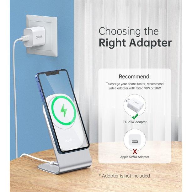 Cargador Inalámbrico Magnético y Soporte CHOETECH MagLeap