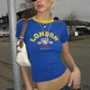 Wholesale 2026 Y2K Women Streetwear Custom OEM Logo Knitted Crop Top Sexy Breathable Short Summer