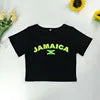 Wholesale 2026 Y2K Women Streetwear Custom OEM Logo Knitted Crop Top Sexy Breathable Short Summer