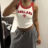 Wholesale 2026 Y2K Women Streetwear Custom OEM Logo Knitted Crop Top Sexy Breathable Short Summer