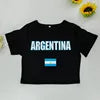 Wholesale 2026 Y2K Women Streetwear Custom OEM Logo Knitted Crop Top Sexy Breathable Short Summer