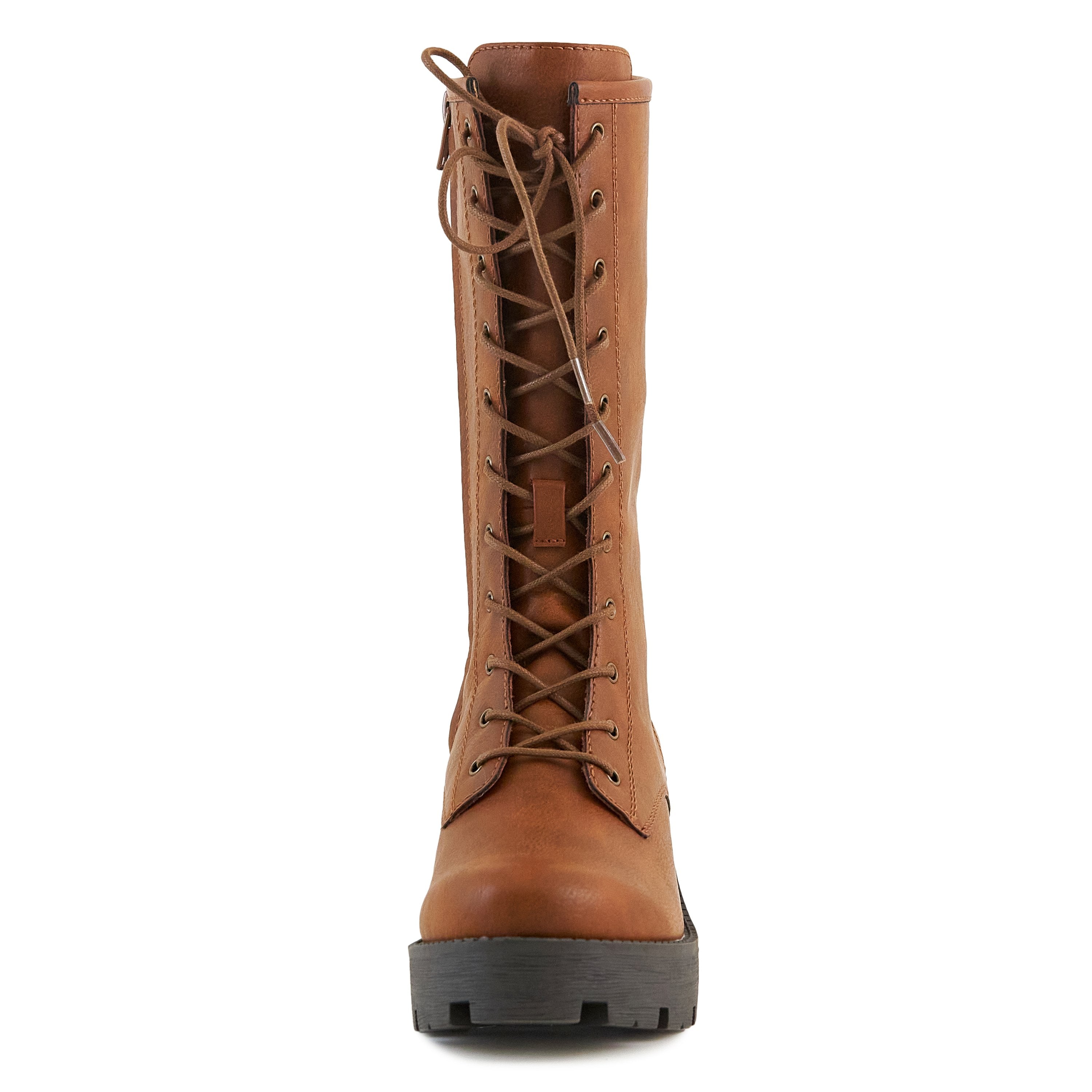 Botas privadas de mujer Camel