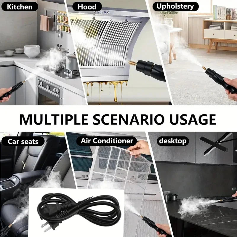 EU Plug 1500W 220V,US Plug 2500W 110V.Car washer,High-temperature steam cleaner, jet cleaner, kitchen range hood,Christmas gifts
