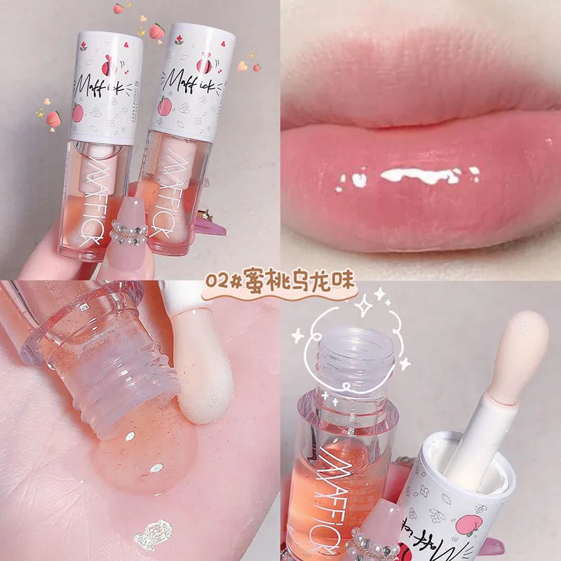 Maquillaje Coreano Cosméticos de Belleza Tinta para Labios Brillo Labial Hidratante para Labios
