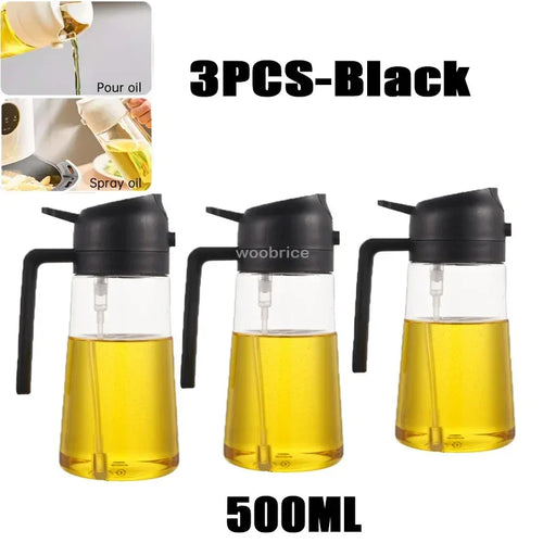 Pulverizador de aceite de oliva para verter aceite de cocina y especias