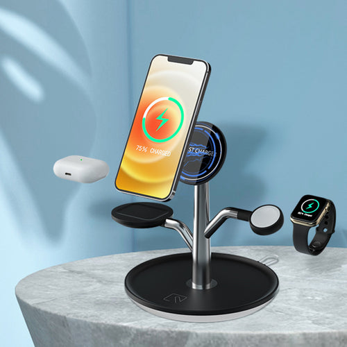 Base de carga inalámbrica para iPhone, Apple Watch y AirPods
