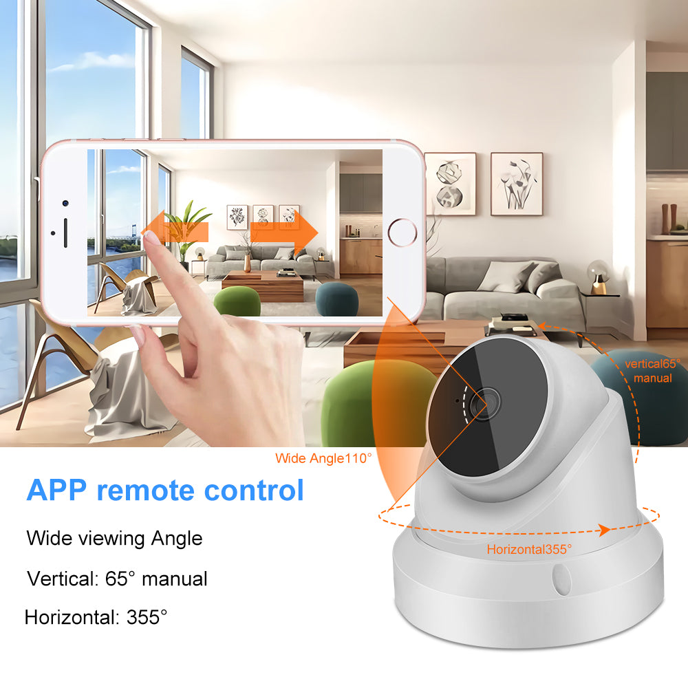 Cámara IP WiFi Vigilabebés Cámara de seguridad para el hogar