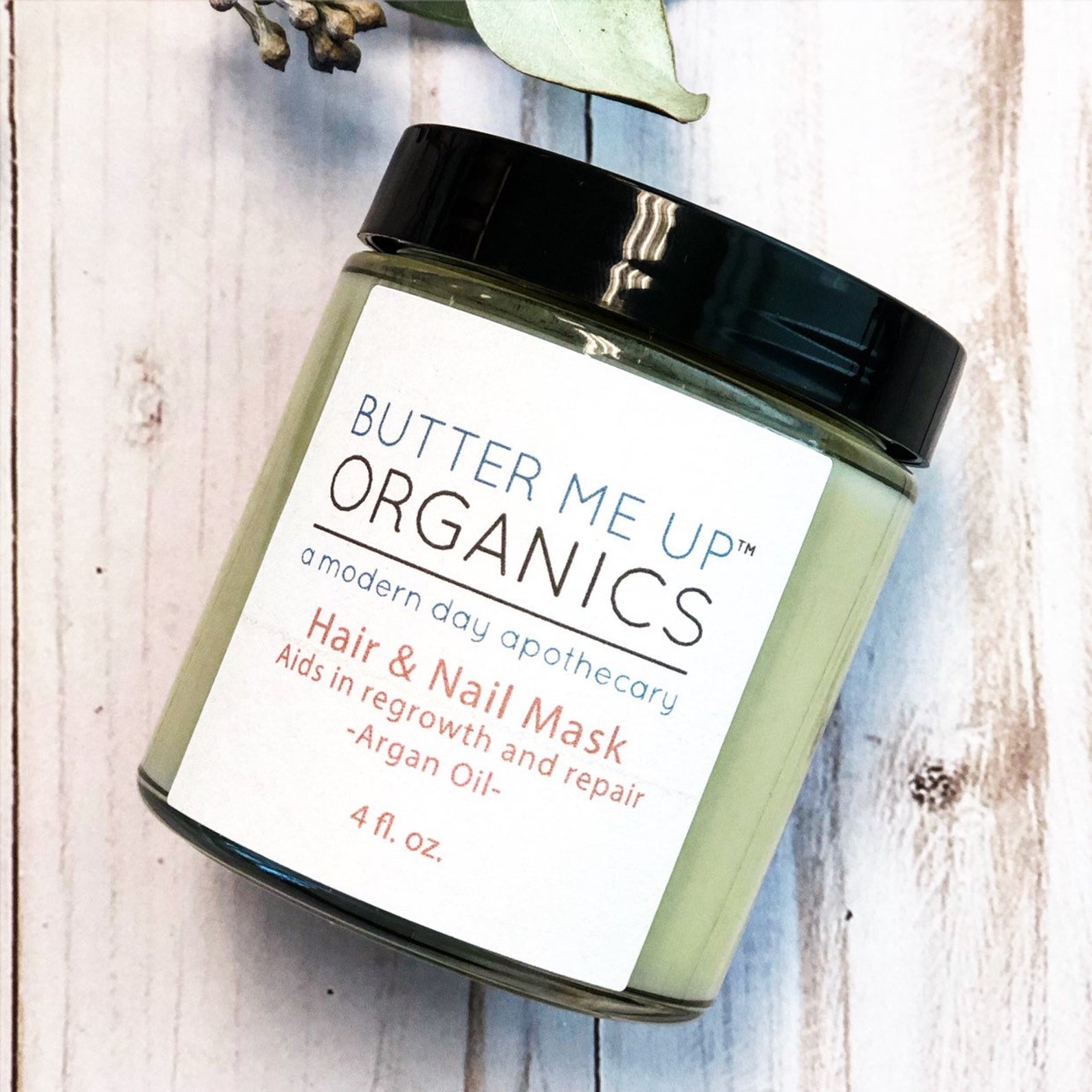 Mascarilla para cabello y uñas para el crecimiento de cabello largo y sano