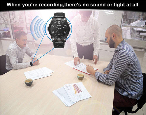 Grabadora de video Full HD 1080P, minicámara de reloj con visión nocturna IR
