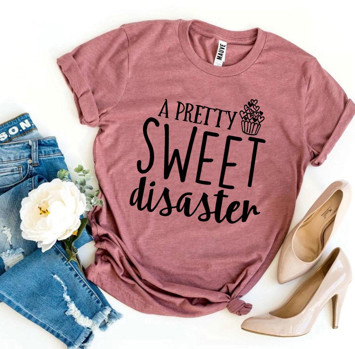 Una camiseta de A Pretty Sweet Disaster