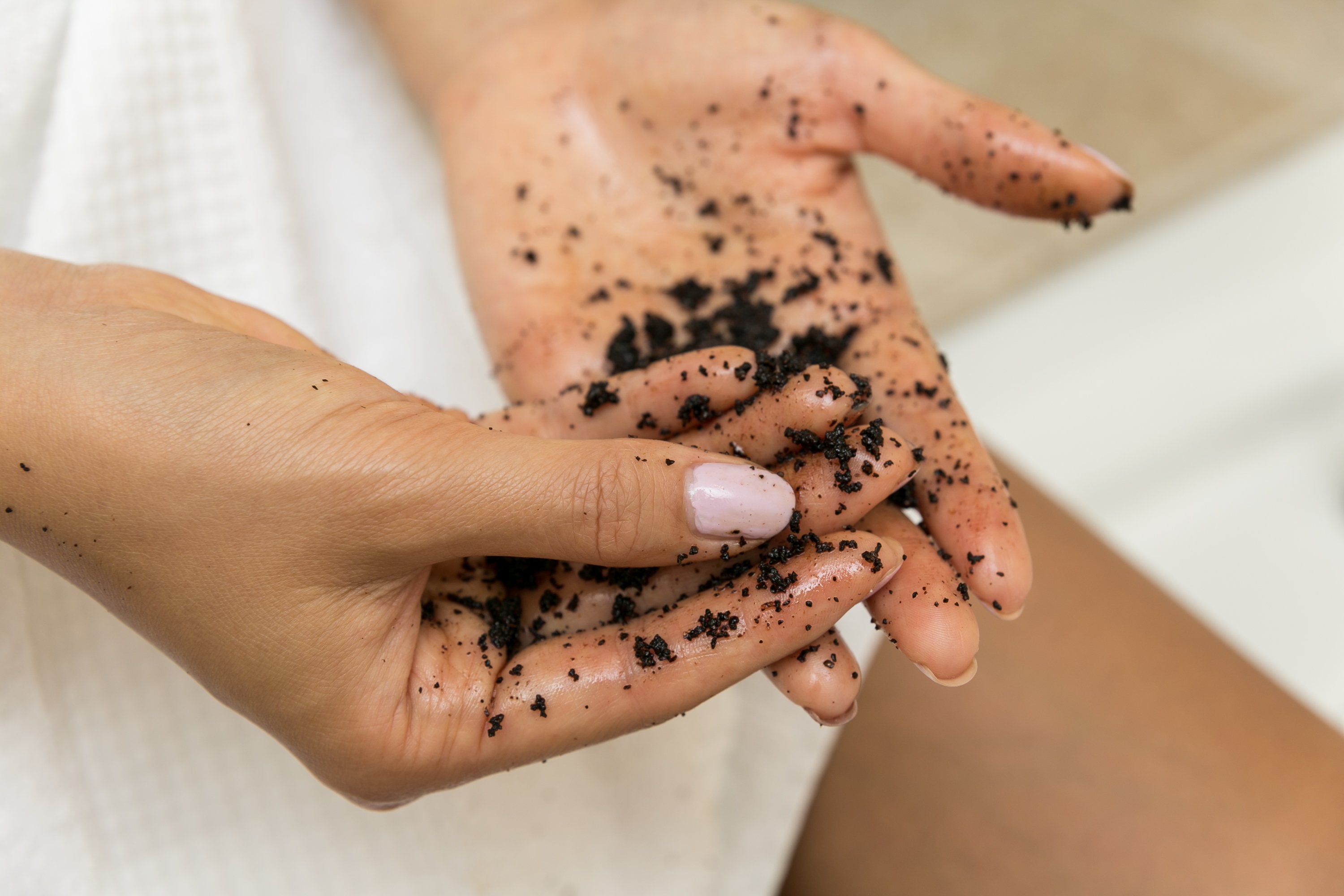 Menta - Exfoliante de Café Premium
