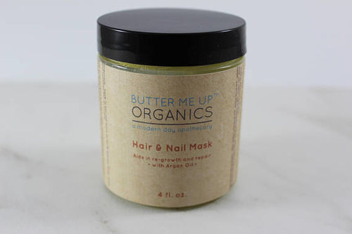 Mascarilla para cabello y uñas para el crecimiento de cabello largo y sano
