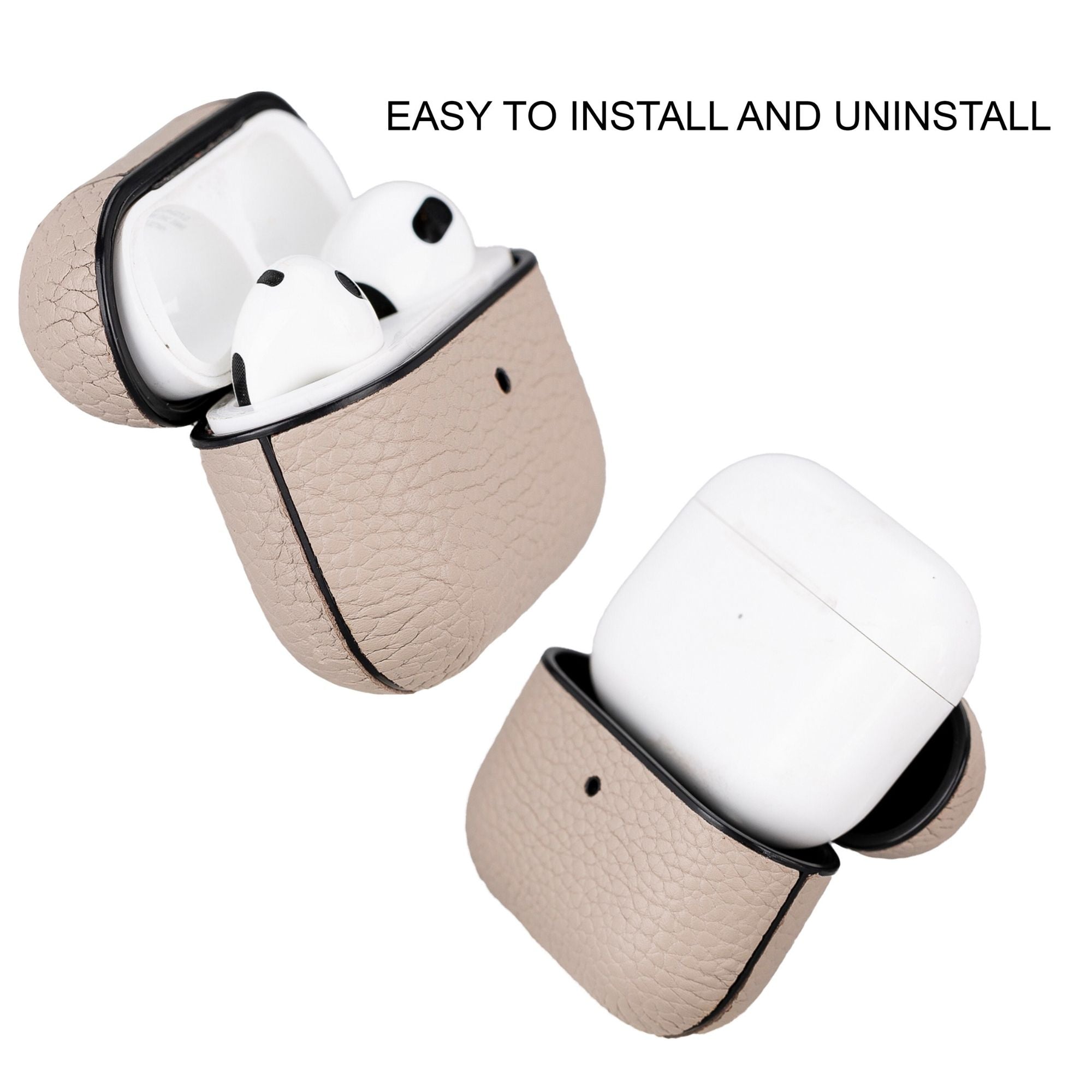 Estuche de cuero Gillette para AirPods 3