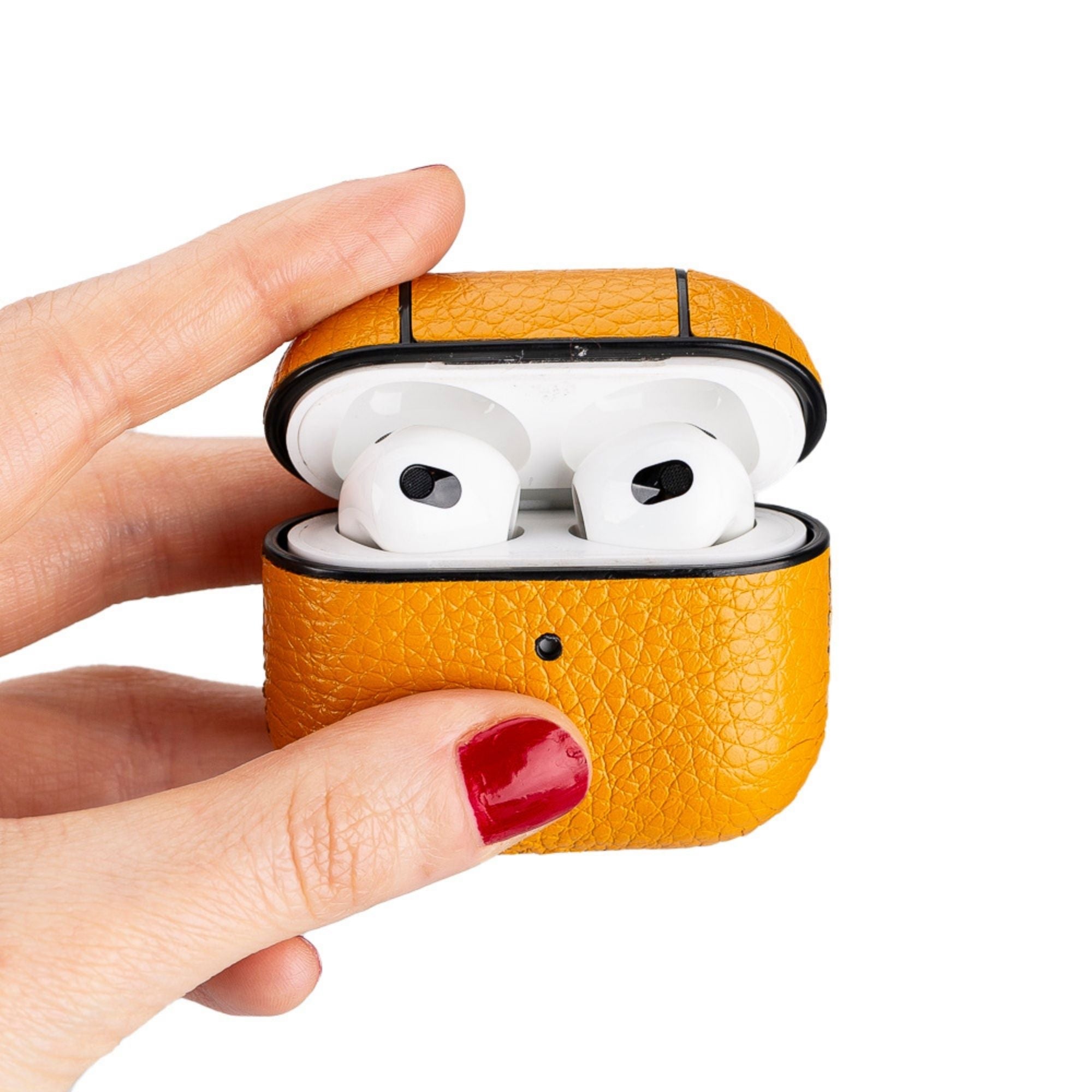 Estuche de cuero Gillette para AirPods 3