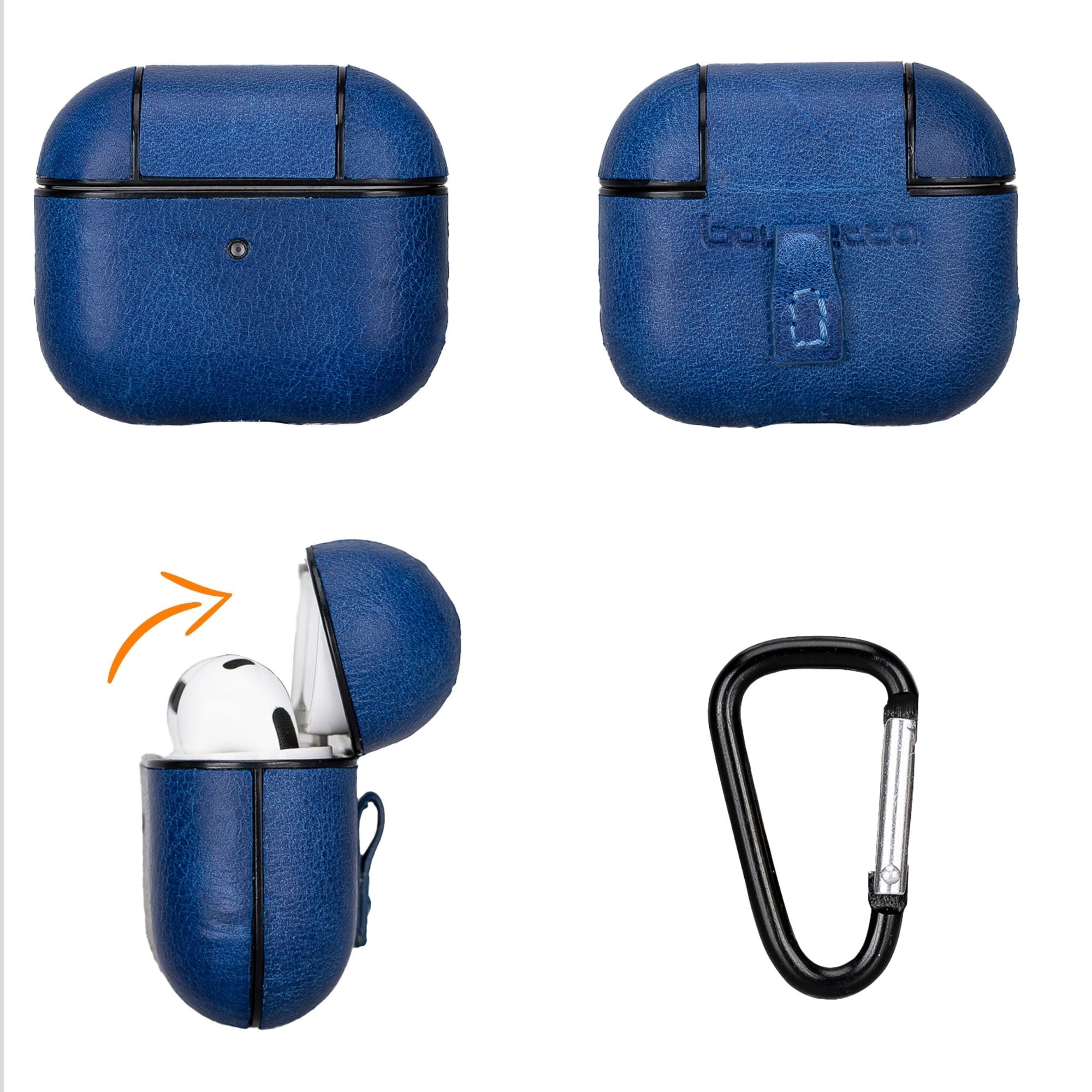 Estuche de cuero Gillette para AirPods 3