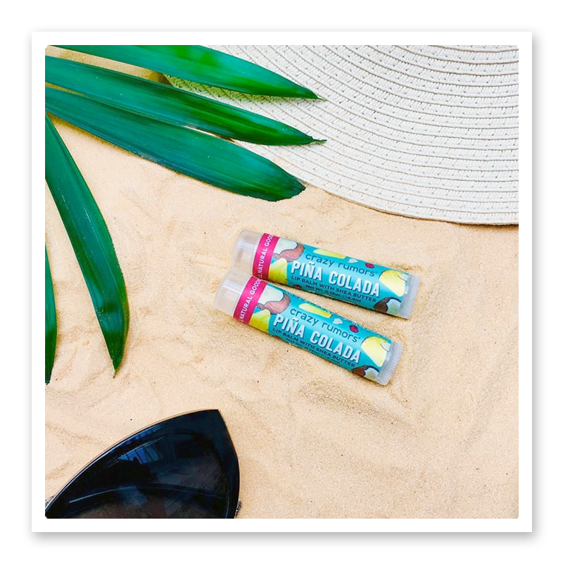Bálsamo labial de piña colada