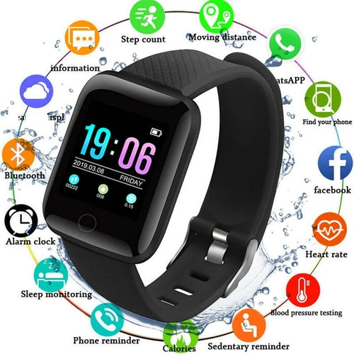 Pulsera Inteligente Monitor de Ritmo Cardíaco Pulsera de Fitness Inteligente Sangre