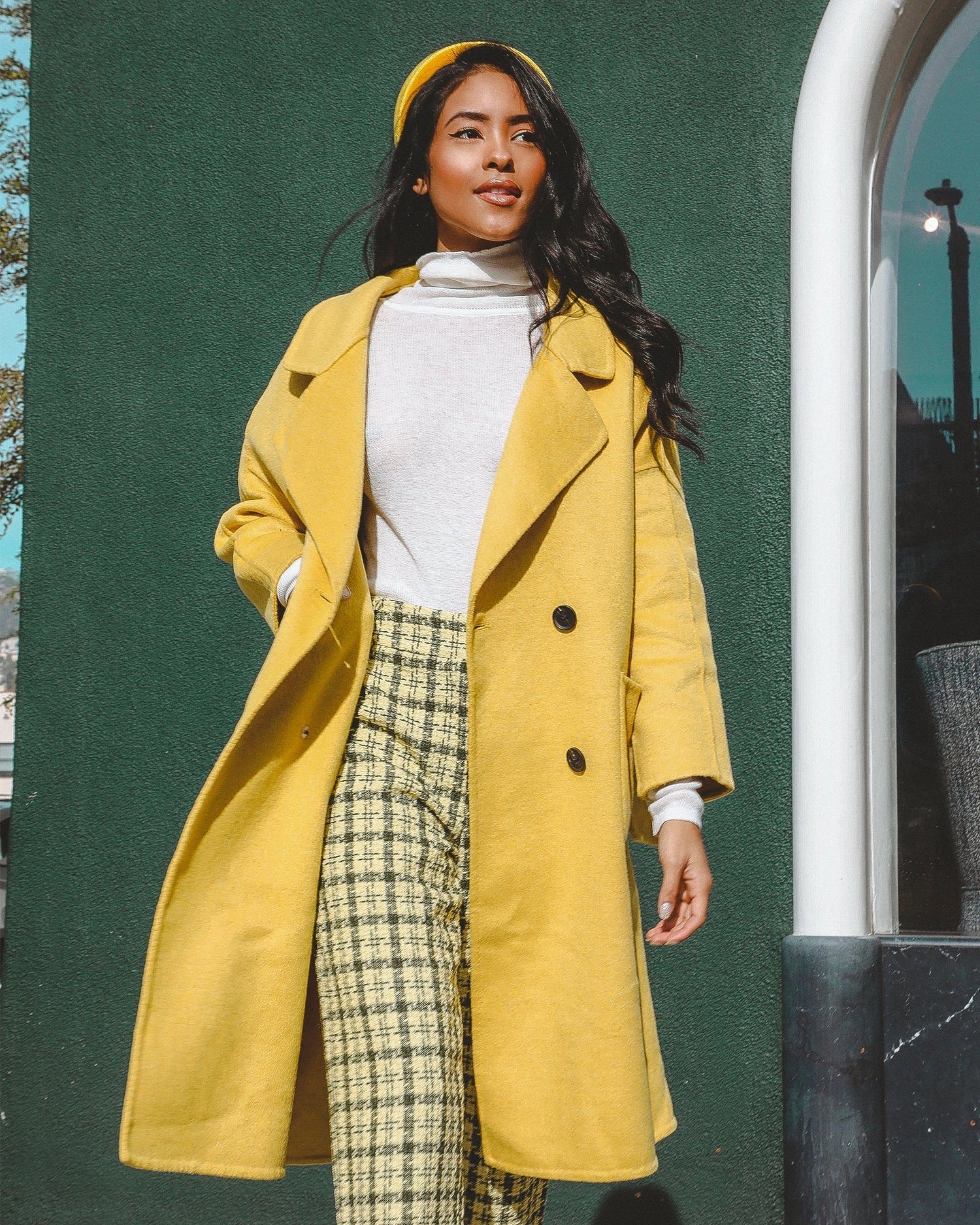 Gabardina Serena de doble botonadura