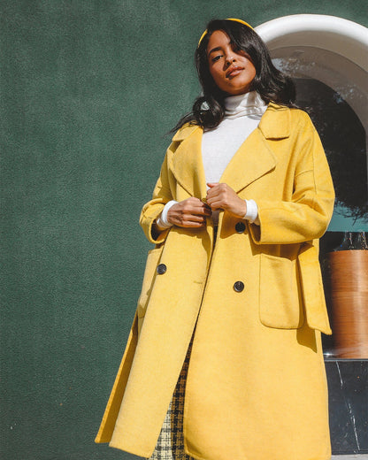 Gabardina Serena de doble botonadura
