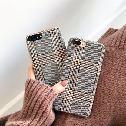 Funda de iPhone de Tartán Escocés