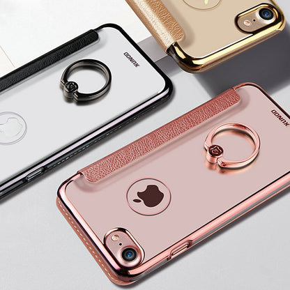 Funda tipo cartera con anillo inteligente para iPhone