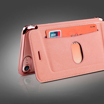 Funda tipo cartera con anillo inteligente para iPhone