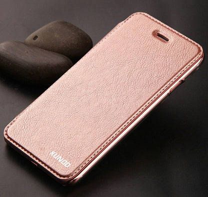 Funda tipo cartera con anillo inteligente para iPhone