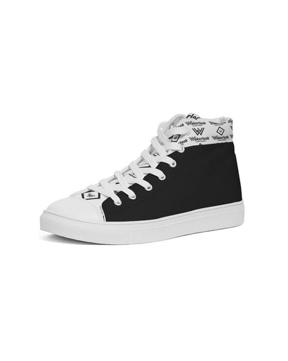 Zapatilla alta de lona clásica Wakerlook para hombre