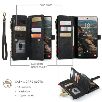 Funda premium tipo cartera para iPhone X a iPhone 14