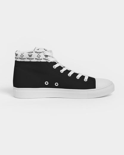 Zapatilla alta de lona clásica Wakerlook para hombre