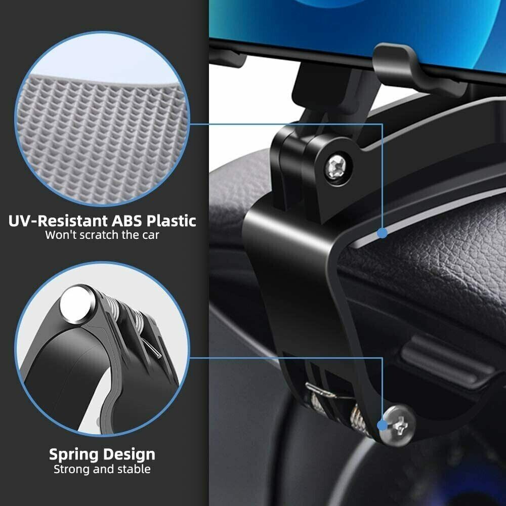 Soporte Universal Para Salpicadero De Coche, Clip Abrazadera Para Móvil