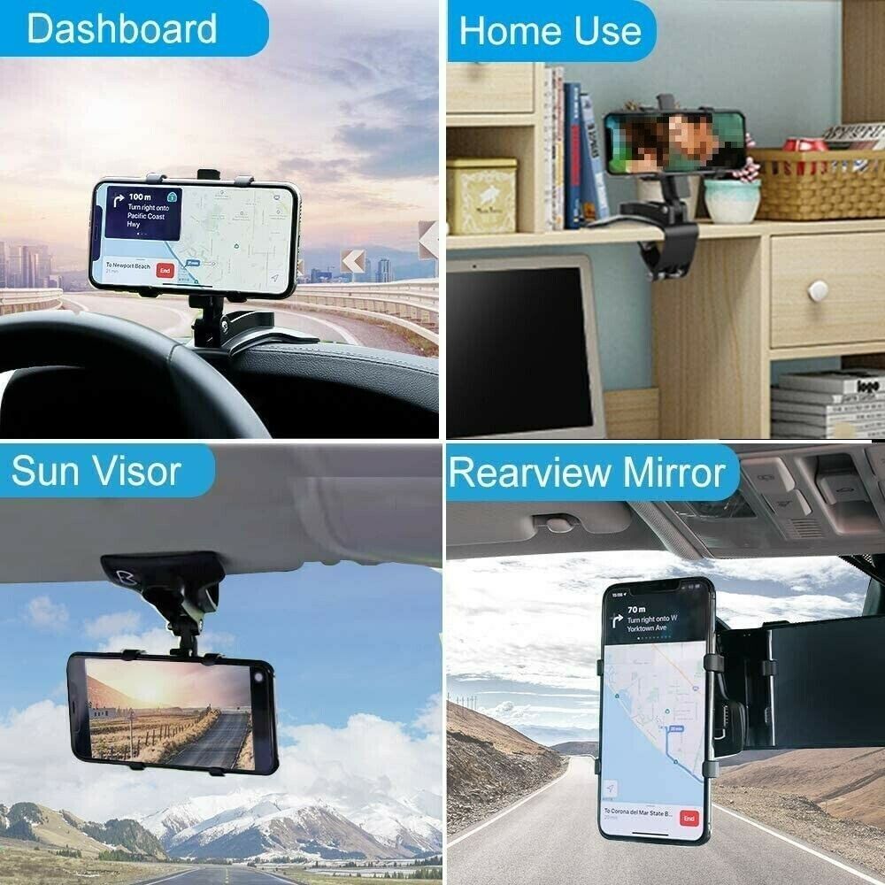 Soporte Universal Para Salpicadero De Coche, Clip Abrazadera Para Móvil