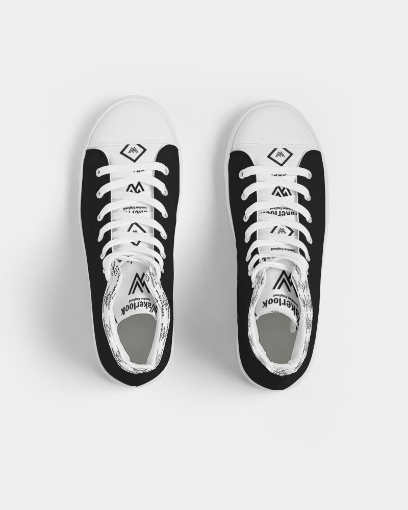 Zapatilla alta de lona clásica Wakerlook para hombre