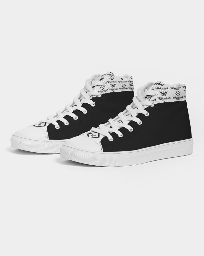 Zapatilla alta de lona clásica Wakerlook para hombre
