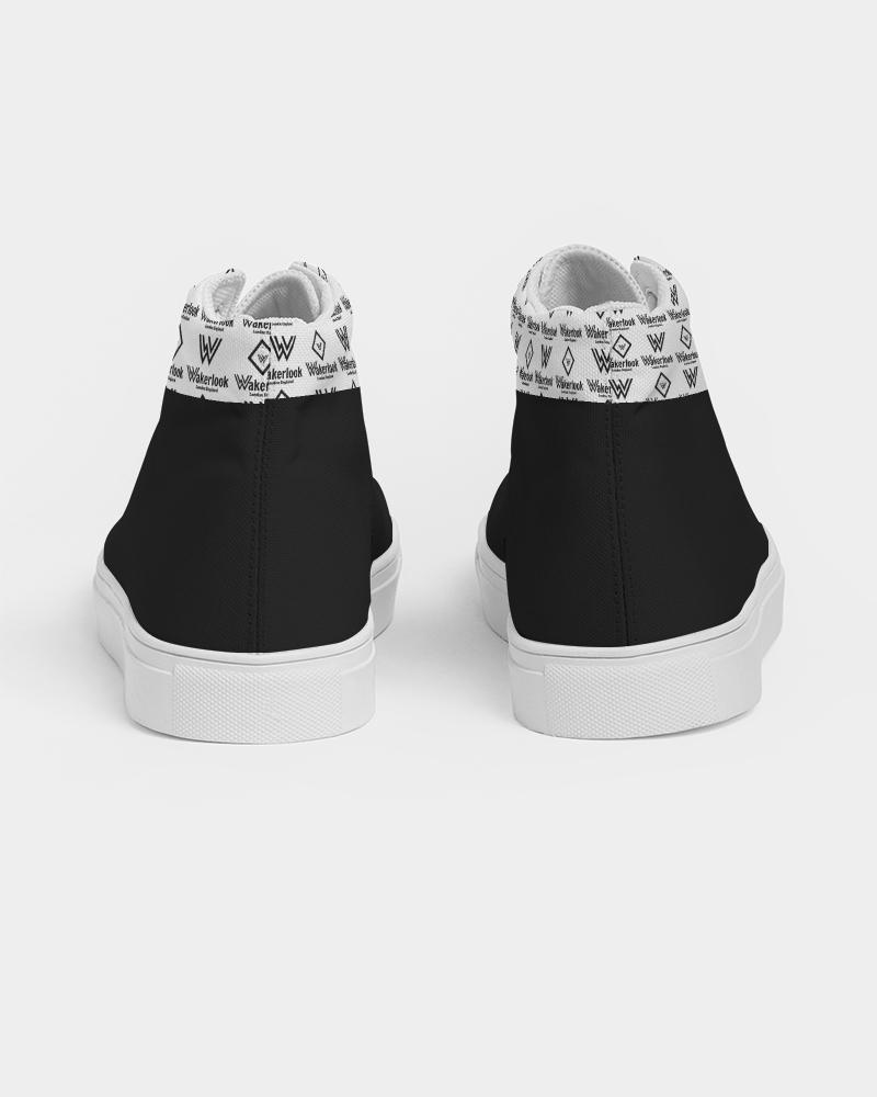 Zapatilla alta de lona clásica Wakerlook para hombre