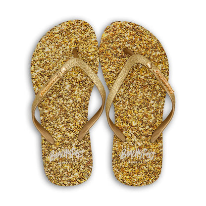 BeachyFeet® - Brillo Dorado
