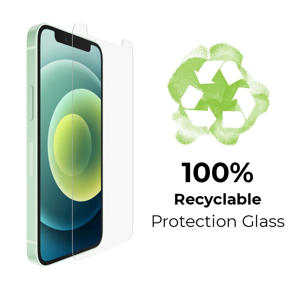 Protector de pantalla 2D/3D de vidrio templado 100% RECICLABLE