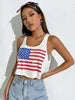 Wholesale 2026 Y2K Women Streetwear Custom OEM Logo Knitted  Crop Top Sexy Breathable Short Summer
