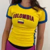 Wholesale 2026 Y2K Women Streetwear Custom OEM Logo Knitted  Crop Top Sexy Breathable Short Summer