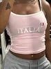 Wholesale 2026 Y2K Women Streetwear Custom OEM Logo Knitted  Crop Top Sexy Breathable Short Summer