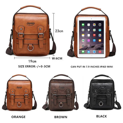 JEEP BULUO Multi-function Business Handbags Men New Man&
