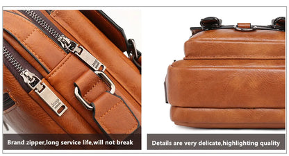 JEEP BULUO Multi-function Business Handbags Men New Man&
