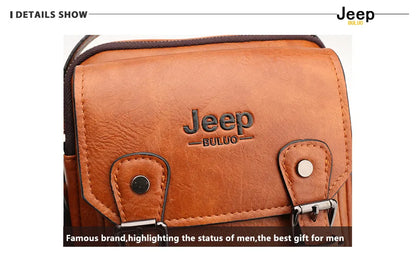 JEEP BULUO Multi-function Business Handbags Men New Man&
