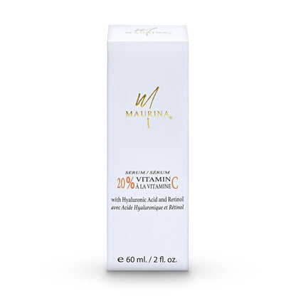 Sérum facial - Sérum con 20% Vitamina C, Ácido Hialurónico y Retinol