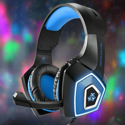 Auriculares de juego estéreo Dragon LED con micrófono