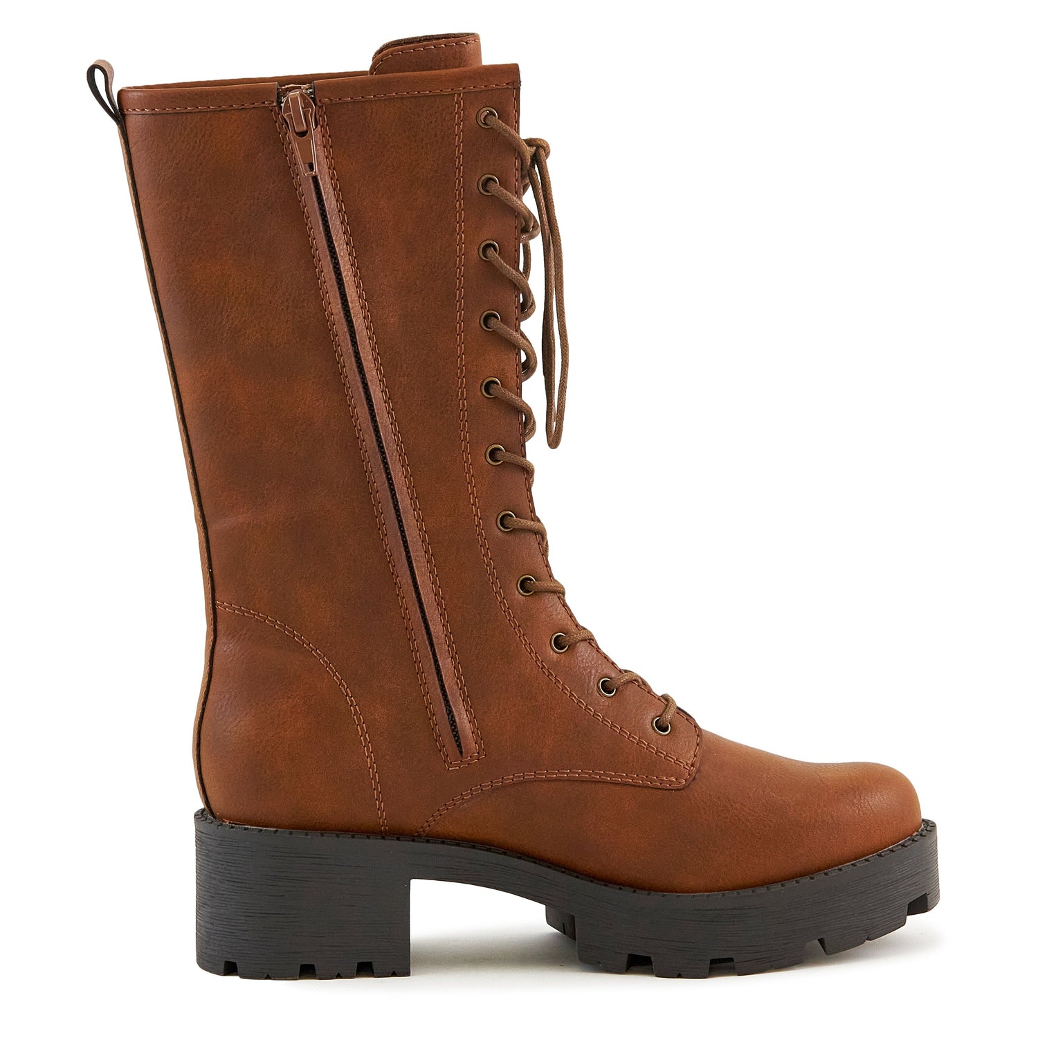 Botas privadas de mujer Camel