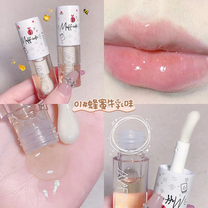 Maquillaje Coreano Cosméticos de Belleza Tinta para Labios Brillo Labial Hidratante para Labios